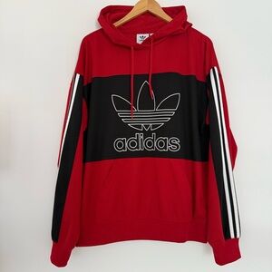 ADIDAS ORIGINALS MESH OUTLINE HOODIE MEDIUM